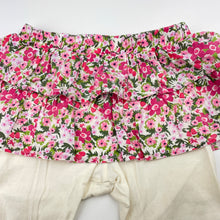 Load image into Gallery viewer, Girls PuddleDucklings, all-in-one cotton leggings / skirt, elasticated, GUC, size 1,  