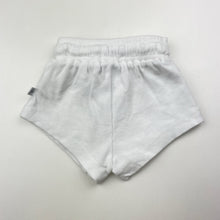 Load image into Gallery viewer, Girls Mini Heritage, organic cotton blend shorts, elasticated, EUC, size 0,  