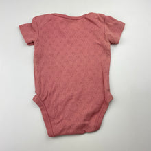 Load image into Gallery viewer, Girls Anko, pointelle cotton bodysuit / romper, GUC, size 000,  
