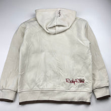 Load image into Gallery viewer, Boys Rucky Race, fleece lined zip hoodie sweater, discolouration left sleeve, FUC, size 8,  