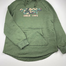 Load image into Gallery viewer, Boys KID, khaki fleece lined hoodie sweater, GUC, size 12,  