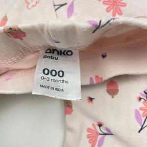 Girls Anko, stretchy leggings / bottoms, FUC, size 000,  