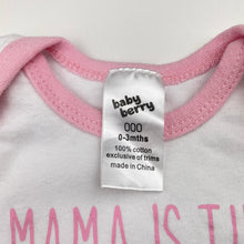 Load image into Gallery viewer, Girls Baby Berry, soft cotton bodysuit / romper, koala, EUC, size 000,  