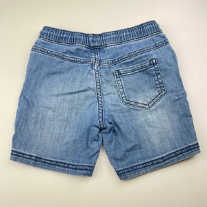 Boys 1964 Denim Co, lightweight stretch denim shorts, elasticated, FUC, size 5,  