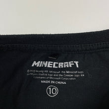 Load image into Gallery viewer, Boys Mojang, Minecraft tee / top, cracked print, FUC, size 10,  