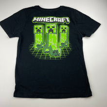 Load image into Gallery viewer, Boys Mojang, Minecraft tee / top, cracked print, FUC, size 10,  