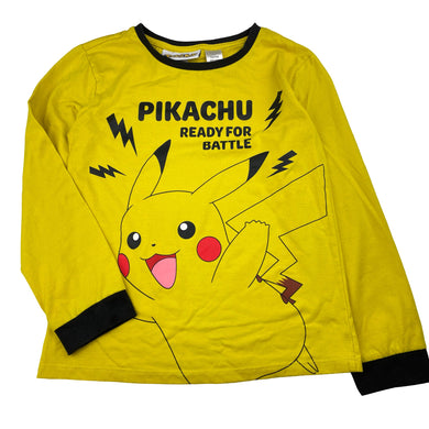 Boys Nintendo, POKEMON PIKACHU pyjama top, pilling, FUC, size 10,  