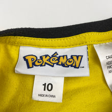 Load image into Gallery viewer, Boys Nintendo, POKEMON PIKACHU pyjama top, pilling, FUC, size 10,  