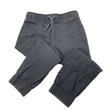 Load image into Gallery viewer, Boys Anko, grey cotton casual pants, elasticated, Inside leg: 34.5cm, GUC, size 3,  