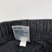 Load image into Gallery viewer, Boys Anko, grey cotton casual pants, elasticated, Inside leg: 34.5cm, GUC, size 3,  