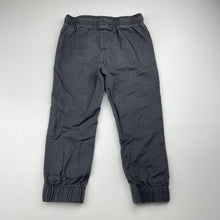 Load image into Gallery viewer, Boys Anko, grey cotton casual pants, elasticated, Inside leg: 34.5cm, GUC, size 3,  