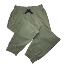 Load image into Gallery viewer, Boys H&amp;M, khaki fleece lined track pants, elasticated, Inside leg: 54cm, FUC, size 10,  