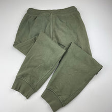 Load image into Gallery viewer, Boys H&amp;M, khaki fleece lined track pants, elasticated, Inside leg: 54cm, FUC, size 10,  