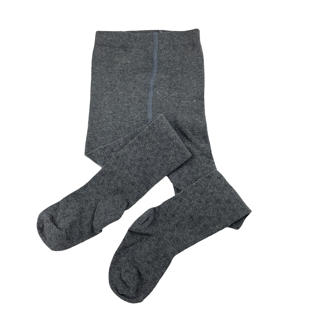 Girls H&M, grey stretchy stockings, EUC, size 5-6,  