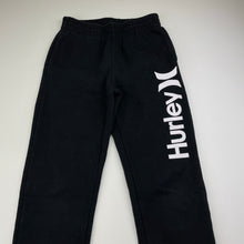 Load image into Gallery viewer, Boys Hurley, fleece lined track pants, elasticated, Inside leg: 53cm, FUC, size 8-10,  