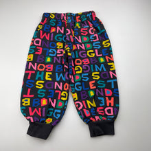 Load image into Gallery viewer, Unisex Bonds, x The Wiggles fleece lined stretchy pants, elasticated, Inside leg: 31cm, GUC, size 2,  
