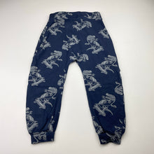 Load image into Gallery viewer, Boys Tilt, lightweight stretchy pants, elasticated, dinosaurs, GUC, size 3,  