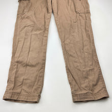Load image into Gallery viewer, Boys Cotton On, cotton cargo pants, adjustable, Inside leg: 60cm, mark back left hem, FUC, size 9-10,  