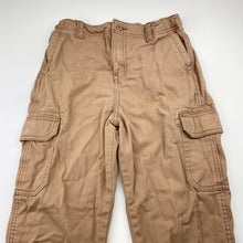Load image into Gallery viewer, Boys Cotton On, cotton cargo pants, adjustable, Inside leg: 60cm, mark back left hem, FUC, size 9-10,  