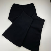 Load image into Gallery viewer, Girls SHEIN, black flared pants, elasticated, Inside leg: 64cm, EUC, size 11-12,  