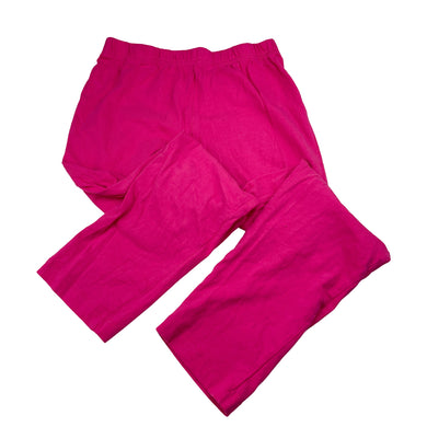 Girls Anko, pink cotton pyjama pants / bottoms, GUC, size 6,  