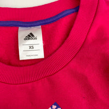 Load image into Gallery viewer, Womens Adidas, fleece lined sweater / jumper, light marks on cuffs, FUC, size XS,  