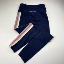 Load image into Gallery viewer, Womens LORNA JANE, navy sports / activewear leggings, Inside leg: 60cm, EUC, size XS,  
