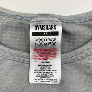 Womens GYMSHARK, cropped long sleeve activewear top, EUC, size XS,  