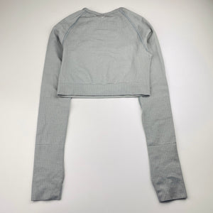 Womens GYMSHARK, cropped long sleeve activewear top, EUC, size XS,  