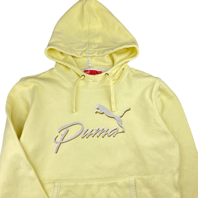 Womens PUMA, fleece lined hoodie sweater, light mark pocket, FUC, size 12,  