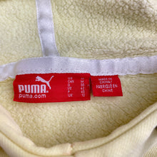 Load image into Gallery viewer, Womens PUMA, fleece lined hoodie sweater, light mark pocket, FUC, size 12,  
