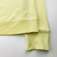 Load image into Gallery viewer, Womens PUMA, fleece lined hoodie sweater, light mark pocket, FUC, size 12,  