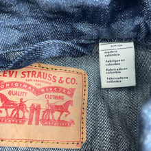 Load image into Gallery viewer, Womens Levis, dark denim vest, L: 48cm, armpit to armpit: 43cm, EUC, size S,  