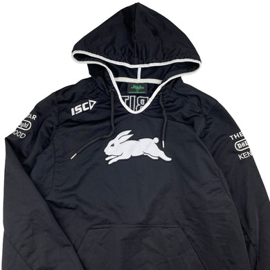 Womens NRL Authentics, Souths Rabbitohs hoodie sweater, armpit to armpit: 48cm, shoulder to cuff: 61.5cm, EUC, size 8-10,  