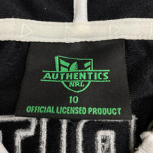 Load image into Gallery viewer, Womens NRL Authentics, Souths Rabbitohs hoodie sweater, armpit to armpit: 48cm, shoulder to cuff: 61.5cm, EUC, size 8-10,  