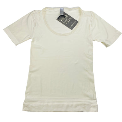 Womens LIBERTY, stretchy short sleeve top, L: 50cm, armpit to armpit: 30.5cm, NEW, size S,  