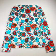 Load image into Gallery viewer, Womens Custo Barcelona, cotton long sleeve top, metallic print, L: 51cm, armpit to armpit: 42cm, shoulder to cuff: 54cm, EUC, size M,  