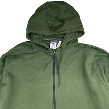 Load image into Gallery viewer, Mens Adidas, khaki zip hoodie sweater, L: 74cm, armpit to armpit: 65cm, armpit to cuff: 47cm, GUC, size XL,  