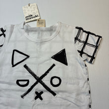 Load image into Gallery viewer, Unisex Milk &amp; Masuki, lightweight organic cotton tee / top, NEW, size 3,  