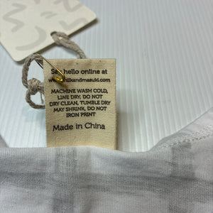 Unisex Milk & Masuki, lightweight organic cotton tee / top, NEW, size 3,  