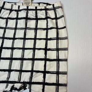 Unisex Milk & Masuki, stretchy organic cotton blend drop-crotch leggings / pants, NEW, size 5,  