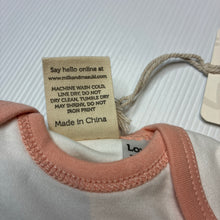 Load image into Gallery viewer, Girls Milk &amp; Masuki, soft feel organic cotton romper dress, NEW, size 000,  