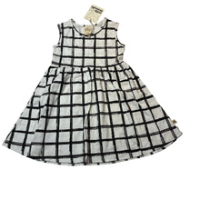 Load image into Gallery viewer, Girls Milk &amp; Masuki, organic cotton sleeveless dress, NEW, size 3, L: 53cm
