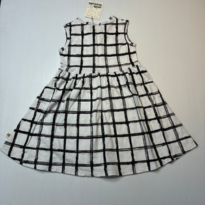 Girls Milk & Masuki, organic cotton sleeveless dress, NEW, size 3, L: 53cm