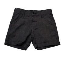 Load image into Gallery viewer, Boys Tilt, black &amp; white soft feel shorts, adjustable, EUC, size 0,  