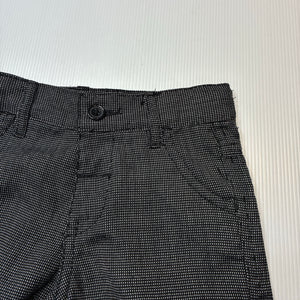 Boys Tilt, black & white soft feel shorts, adjustable, EUC, size 0,  