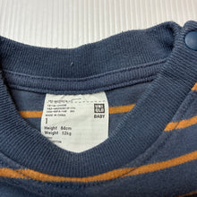 Load image into Gallery viewer, Boys Uniqlo, soft feel cotton long sleeve top, FUC, size 1,  