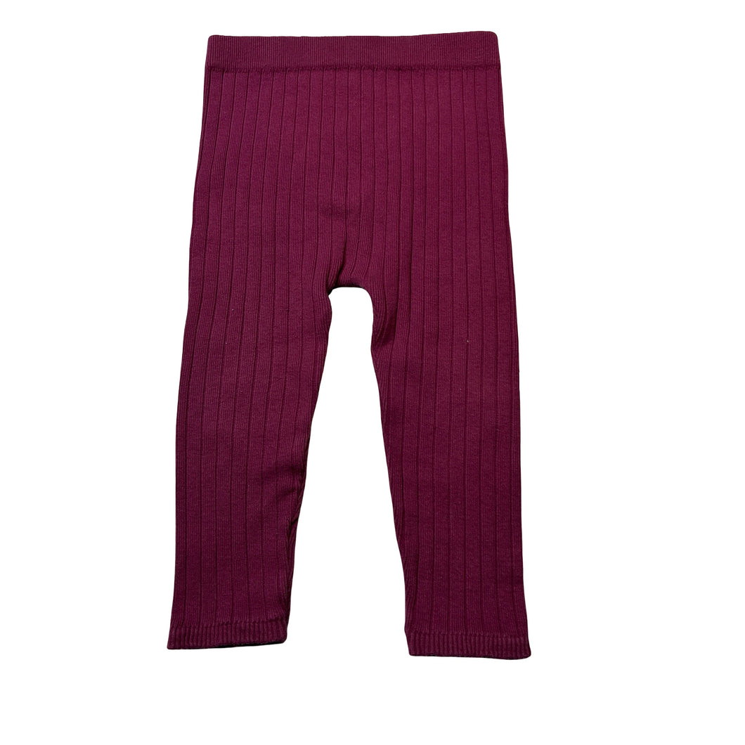 Girls Anko, stretchy ribbed leggings / bottoms, GUC, size 0,  