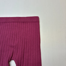 Load image into Gallery viewer, Girls Anko, stretchy ribbed leggings / bottoms, GUC, size 0,  