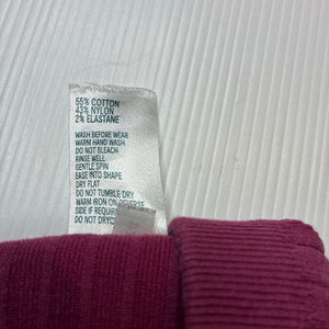 Girls Anko, stretchy ribbed leggings / bottoms, GUC, size 0,  